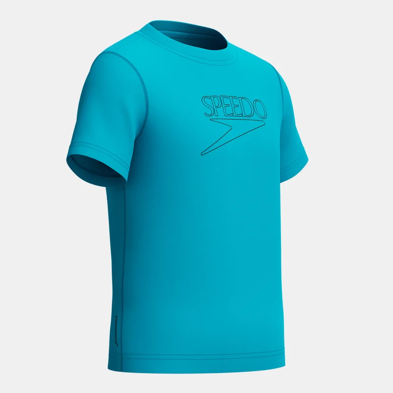 speedo Blue Kids' Swimming Rashguard  | Best Price UAE